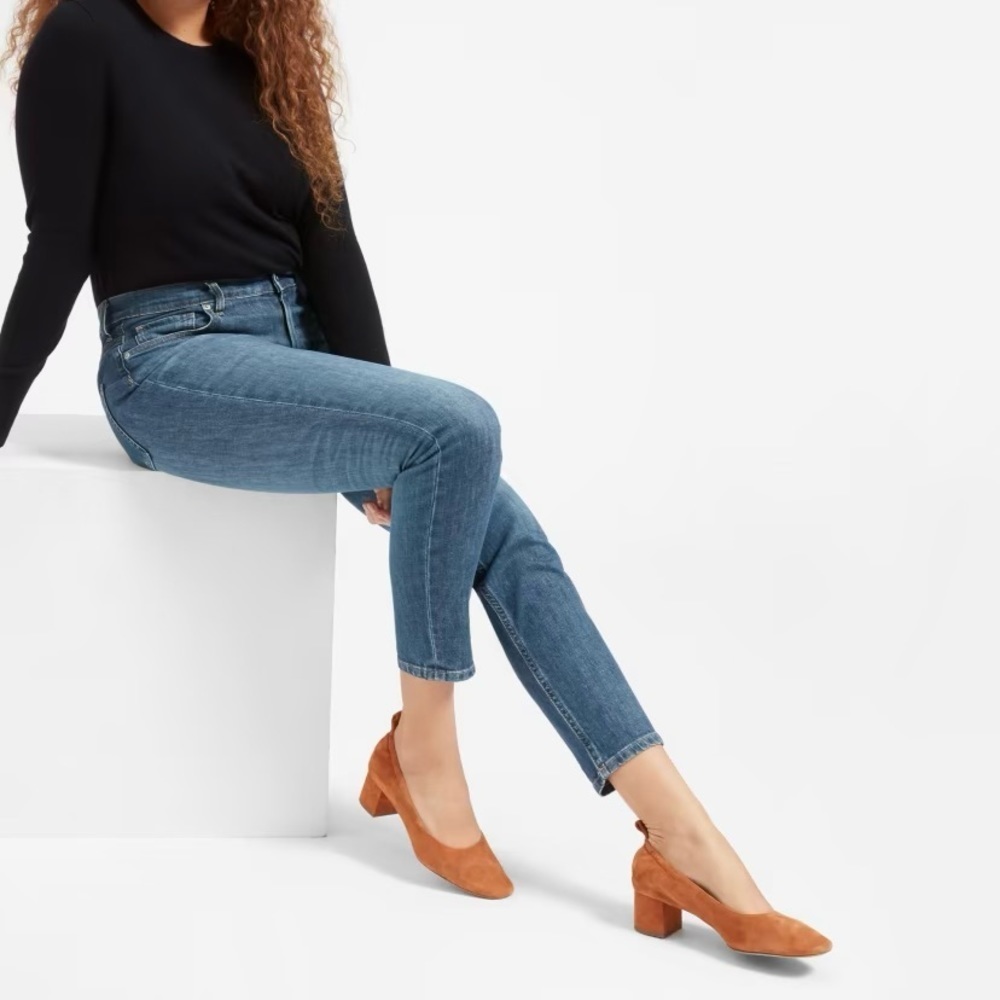 Everlane high rise ankle jeans size 26